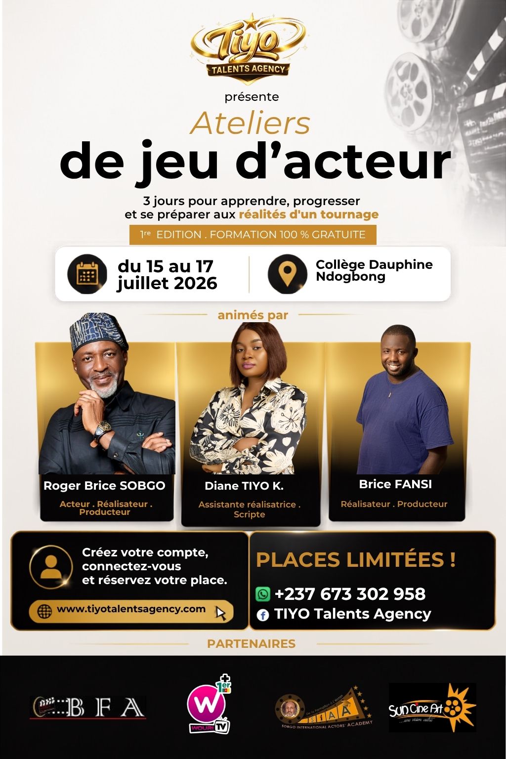 Ateliers en jeu d’acteur